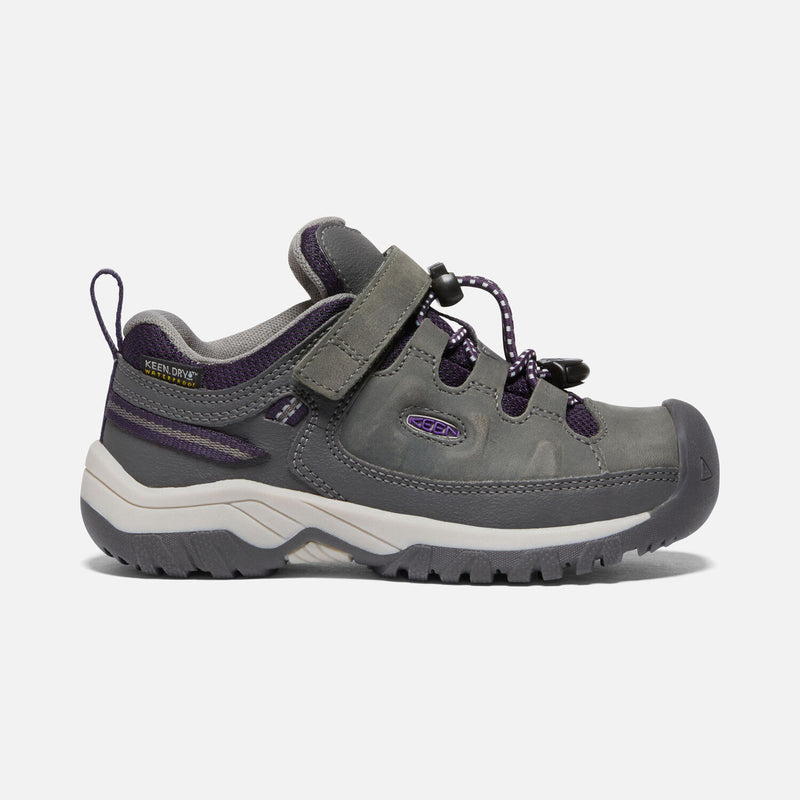 Keen Targhee Lo Waterproof Hiking Shoe - Magnet/Tillandsia Purple-Mountain Baby