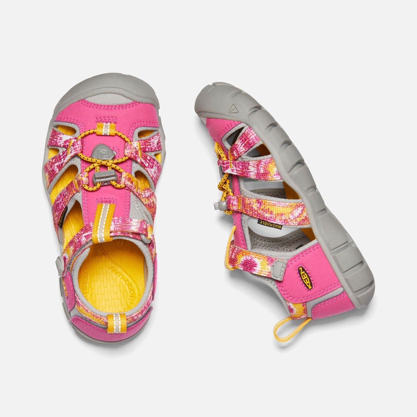 Keen Seacamp 2 Sandal - Multi/Keen Yellow-Mountain Baby