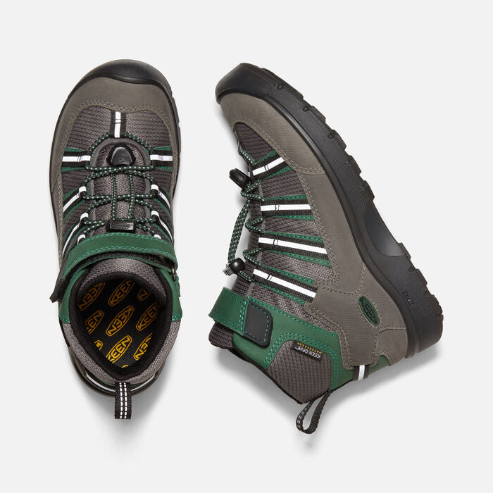 Keen Hikeport 2 Sport Hiking Boot - Magnet/Greener Pastures-Mountain Baby