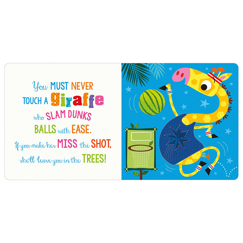 Board Book - Never Touch A Panda!-Mountain Baby