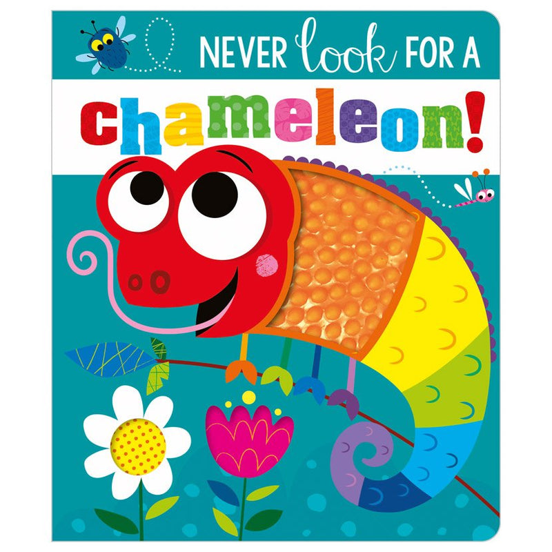 Board Book - Never Look For A Chameleon!-Mountain Baby