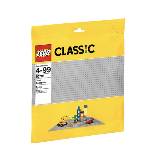 Lego Classic - Baseplate 10701 48 x 48 - Grey-Mountain Baby