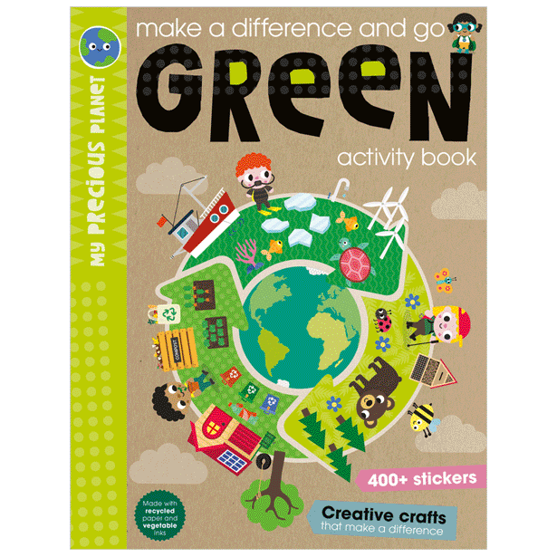Activity Book - My Precious Planet: Make A Difference & Go Green