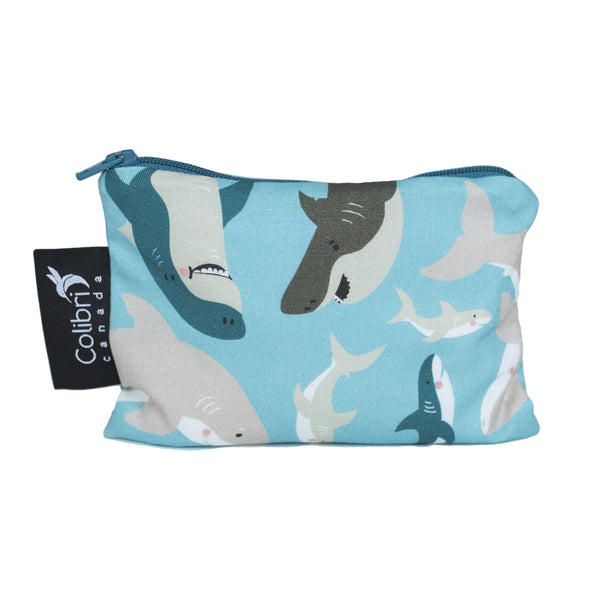 Colibri Reusable Snack Bag - Sharks-Mountain Baby