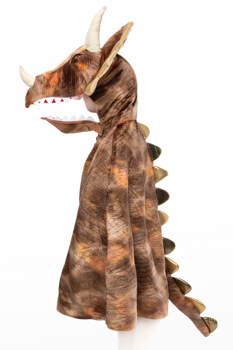 Great Pretenders Costumes - Grandasaurus Triceratops Cape w/ Claws-Mountain Baby