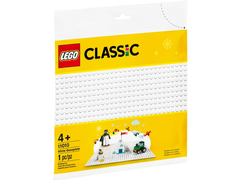 Lego Classic - Baseplate 11010 32 x 32 - White-Mountain Baby