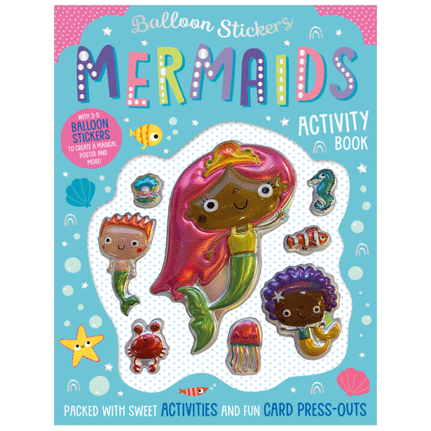 Activity Sticker Book - Mermaids