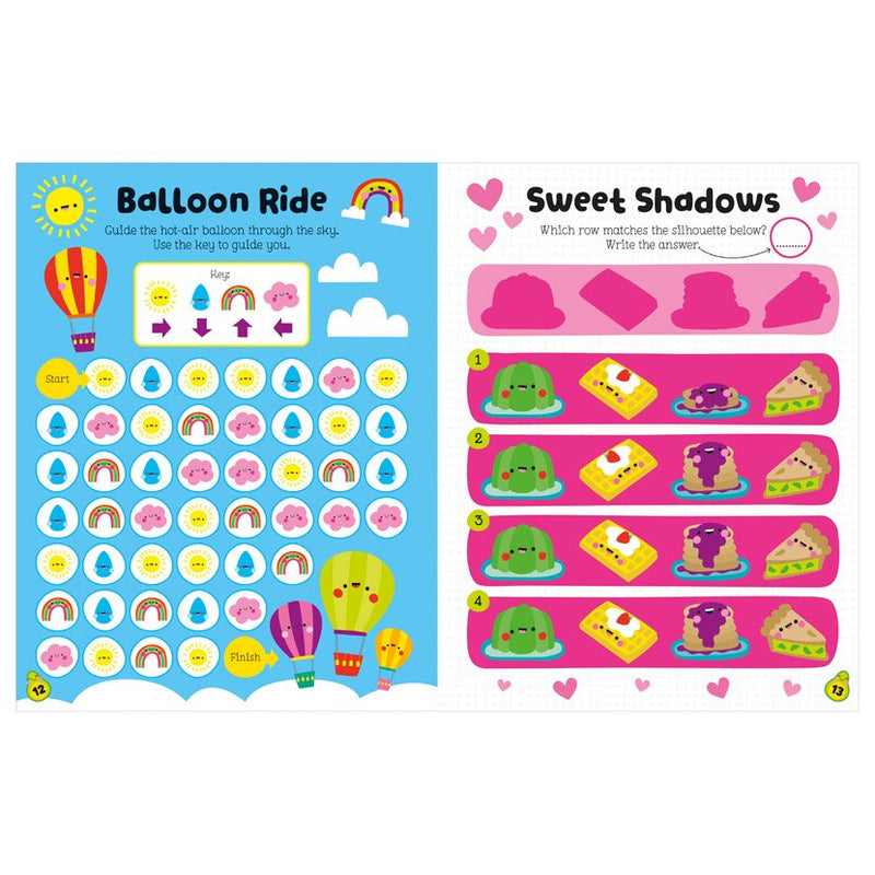 Activity Sticker Book - Super Cute Shinies-Mountain Baby