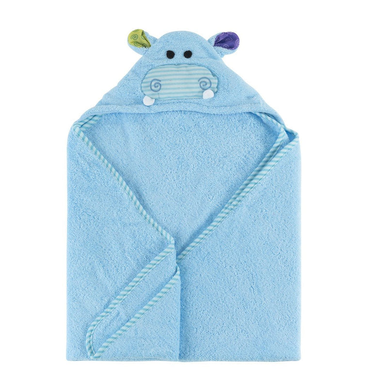 Zoocchini Hooded Baby Towel - Henry The Hippo-Mountain Baby