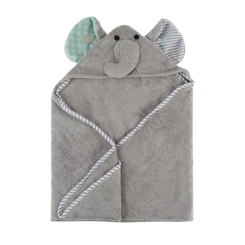 Zoocchini Hooded Baby Towel - Elle The Elephant-Mountain Baby