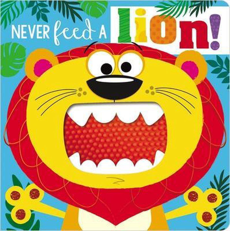 Board Book - Never Feed A Lion!-Mountain Baby