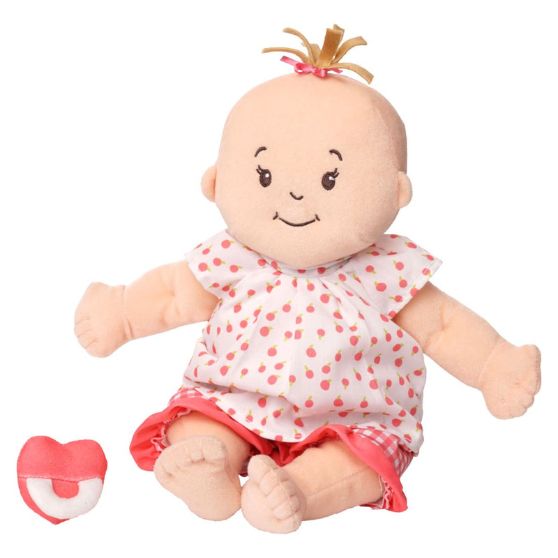 Manhattan Toys Baby Stella Doll - Peach w/ Light Brown Hair-Mountain Baby