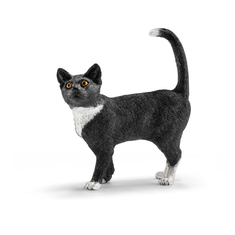 Schleich Animal Figurine - Cat - Standing-Mountain Baby