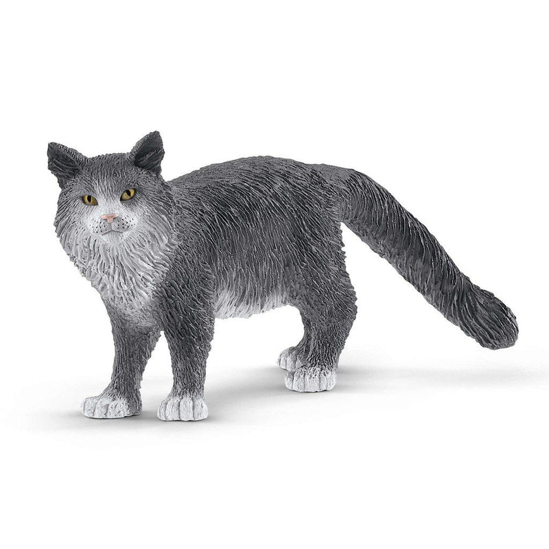 Schleich Animal Figurine - Cat - Maine Coon-Mountain Baby