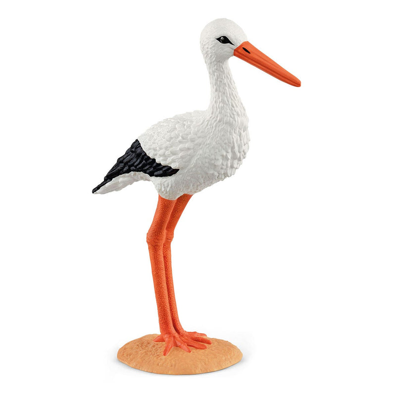 Schleich Animal Figurine - Stork-Mountain Baby