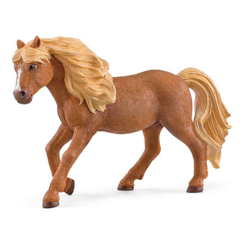 Schleich Animal Figurine - Horses - Icelandic Pony Stallion-Mountain Baby