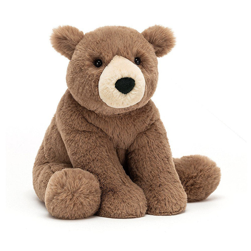 Jelly Cat Stuffie - Woody Bear - Small-Mountain Baby