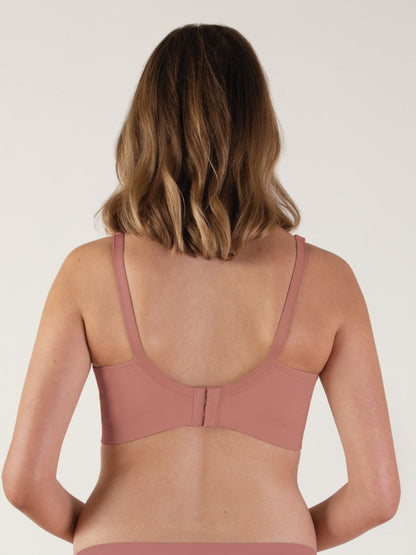 Bravado Body Silk Seamless Sustainable Nursing Bra - Roseclay-Mountain Baby