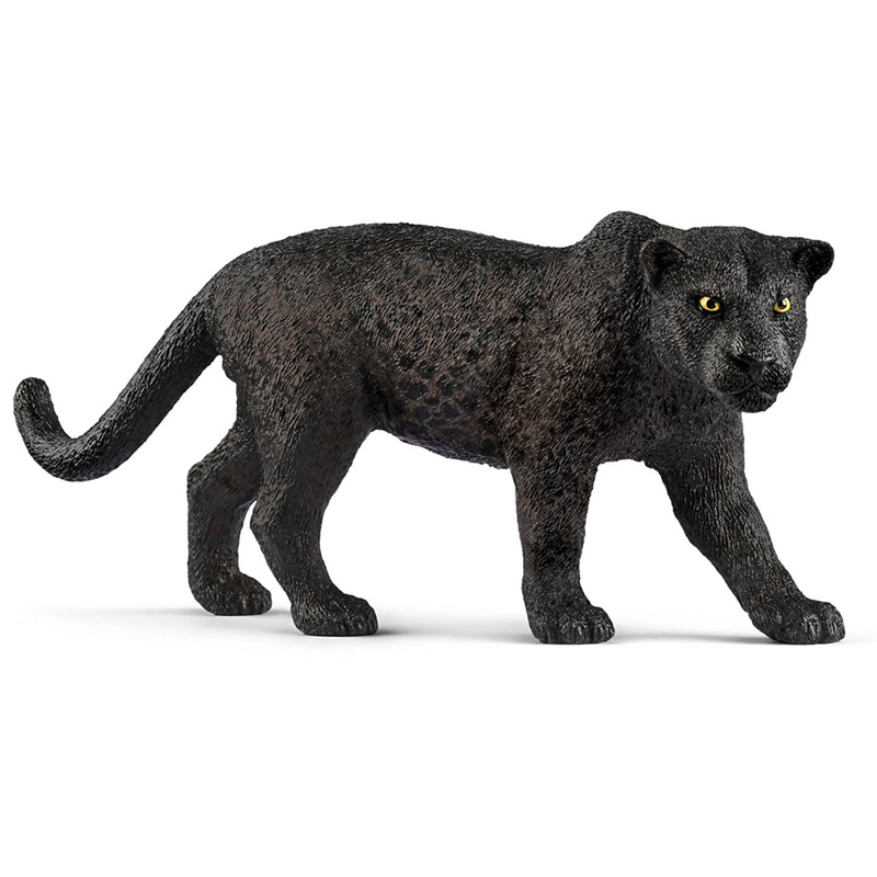 Schleich Animal Figurine - Black Panther-Mountain Baby