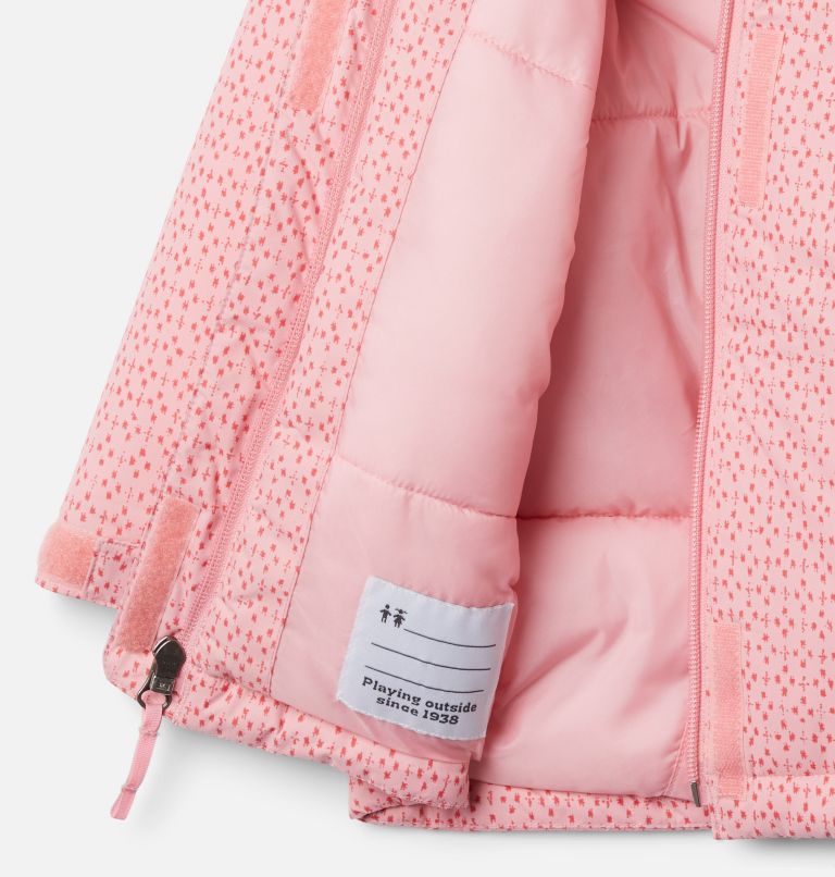Columbia Jacket - Horizon Ride (Toddler) - Pink Orchid Sparklers-Mountain Baby