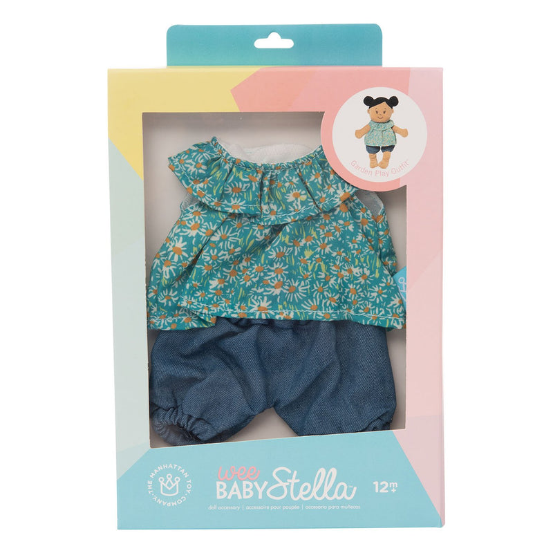 Manhattan Toys Wee Baby Stella Outfit - Garden Play-Mountain Baby