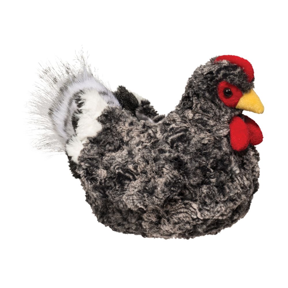 Douglas Cuddle Toys - Pepper Black Multi Hen-Mountain Baby