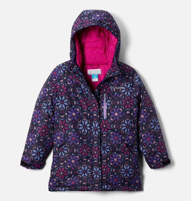 Columbia Jacket - Alpine Free Fall 2 (Youth) - Serenity Paper Flakes-Mountain Baby
