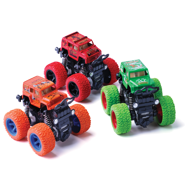 Playwell Friction Powered Monster Trucks - Assorted-Mountain Baby