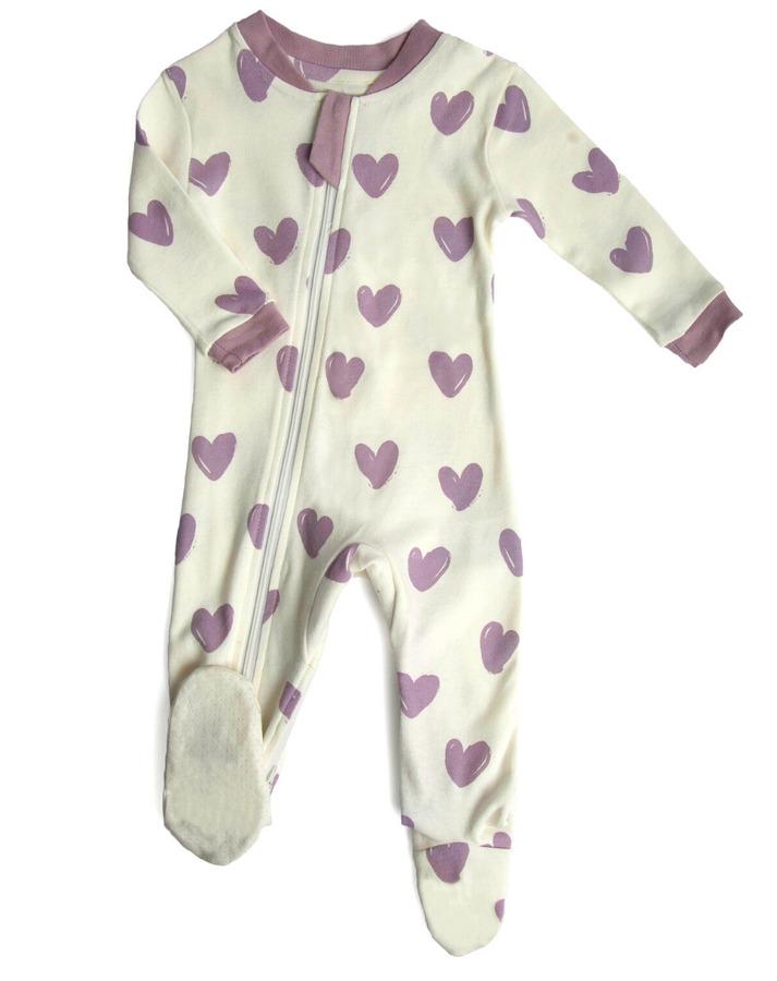 ZippyJamz Footed Coverall - Stole My Heart-Mountain Baby