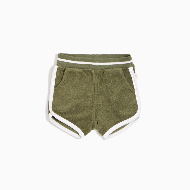 Miles Kids Terry Shorts - Forest-Mountain Baby