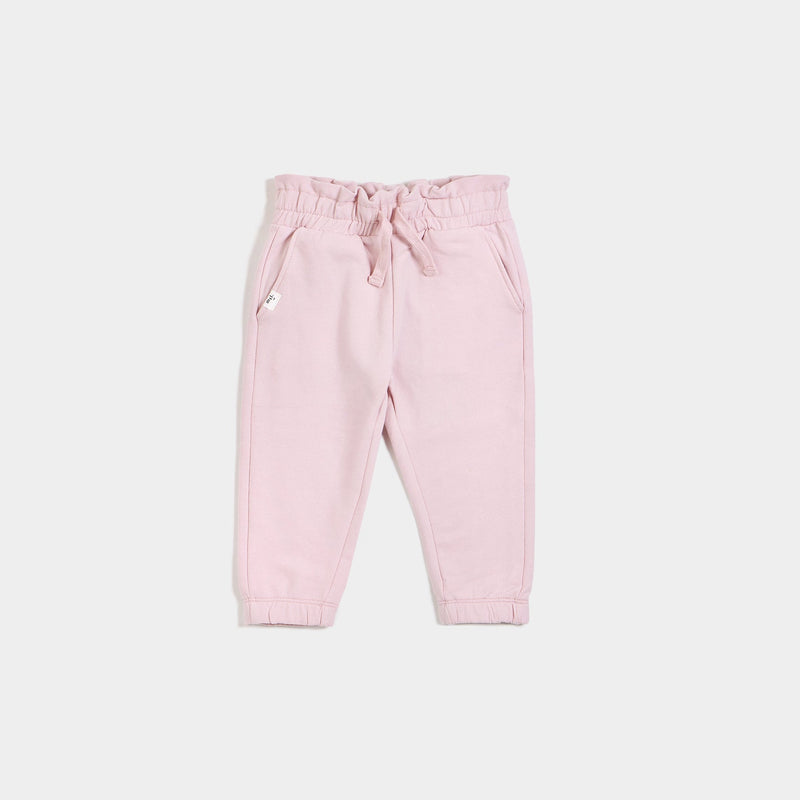 Miles Baby Joggers - Light Pink-Mountain Baby