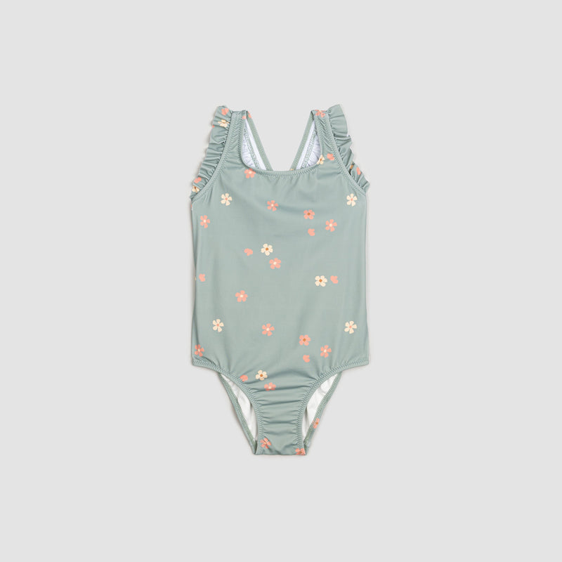 Miles Baby Swimsuit - Dusty Green-Mountain Baby