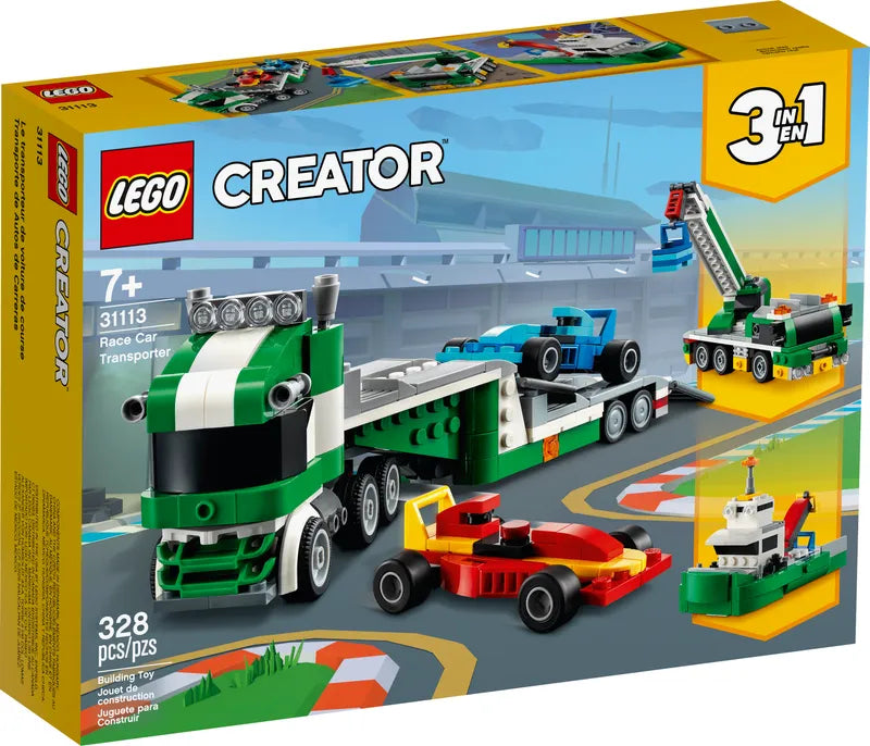 Lego Creator - Race Car Transporter 31113-Mountain Baby