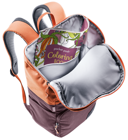 Deuter Backpack - Overday - Aubergine/Sienna-Mountain Baby