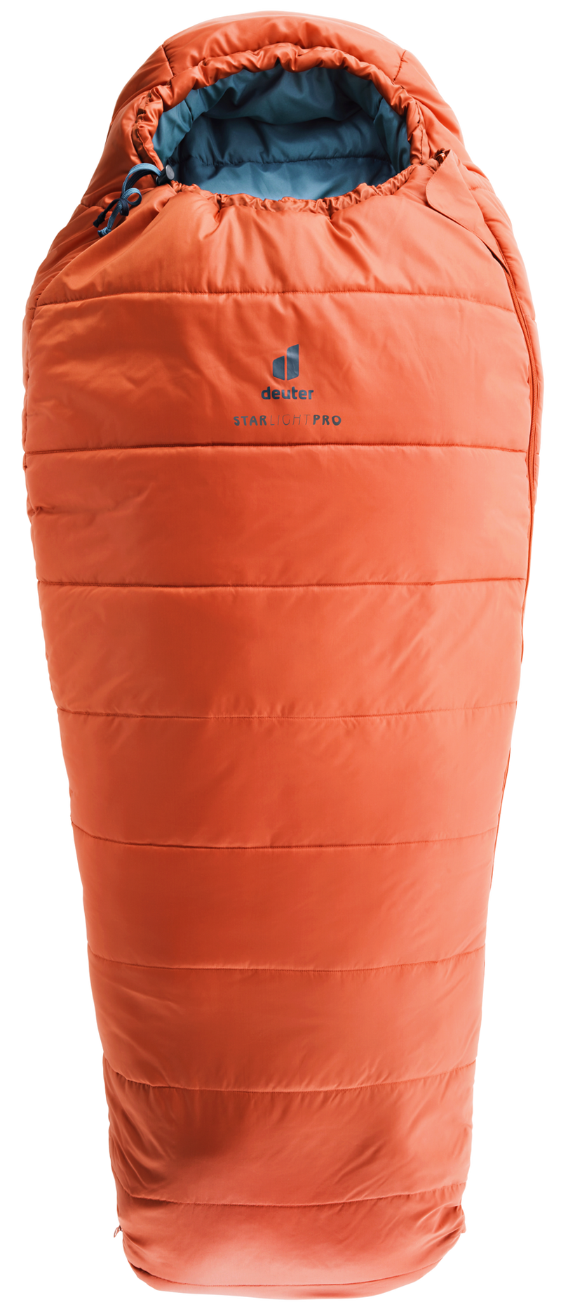 Deuter Sleeping Bag - Starlight Pro - Paprika/Slate Blue-Mountain Baby