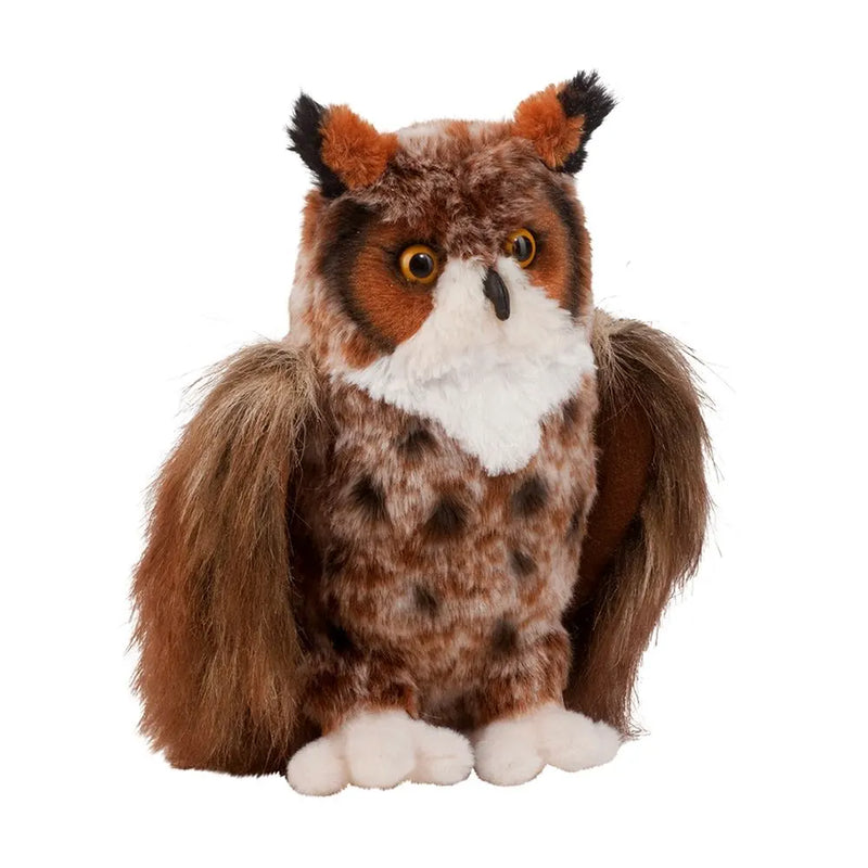 Douglas Cuddle Toys - Einstein The Great Horned Owl-Mountain Baby