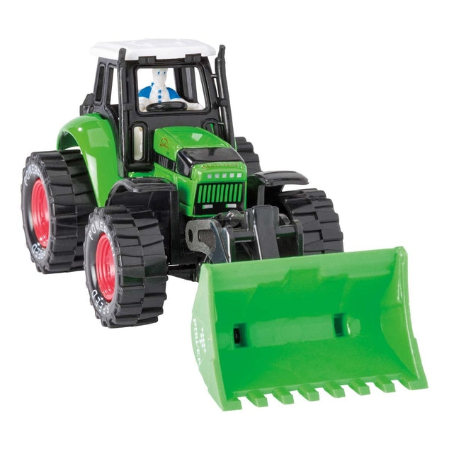 Diecast Pull-Back Scoop Tractor-Mountain Baby