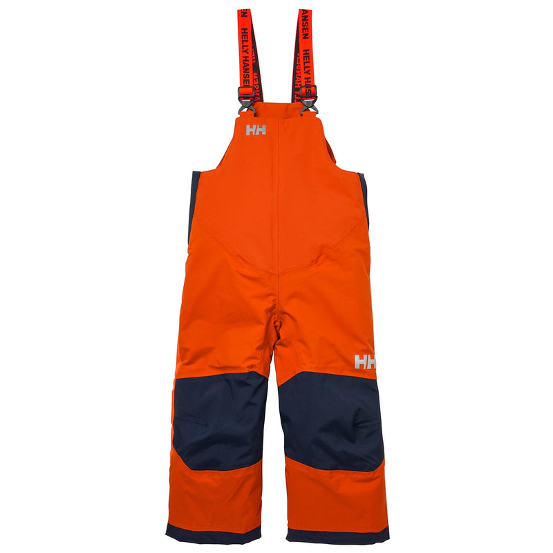 Helly Hansen Kids Rider 2 Insulated Bib Snow Pant - Neon Orange-Mountain Baby