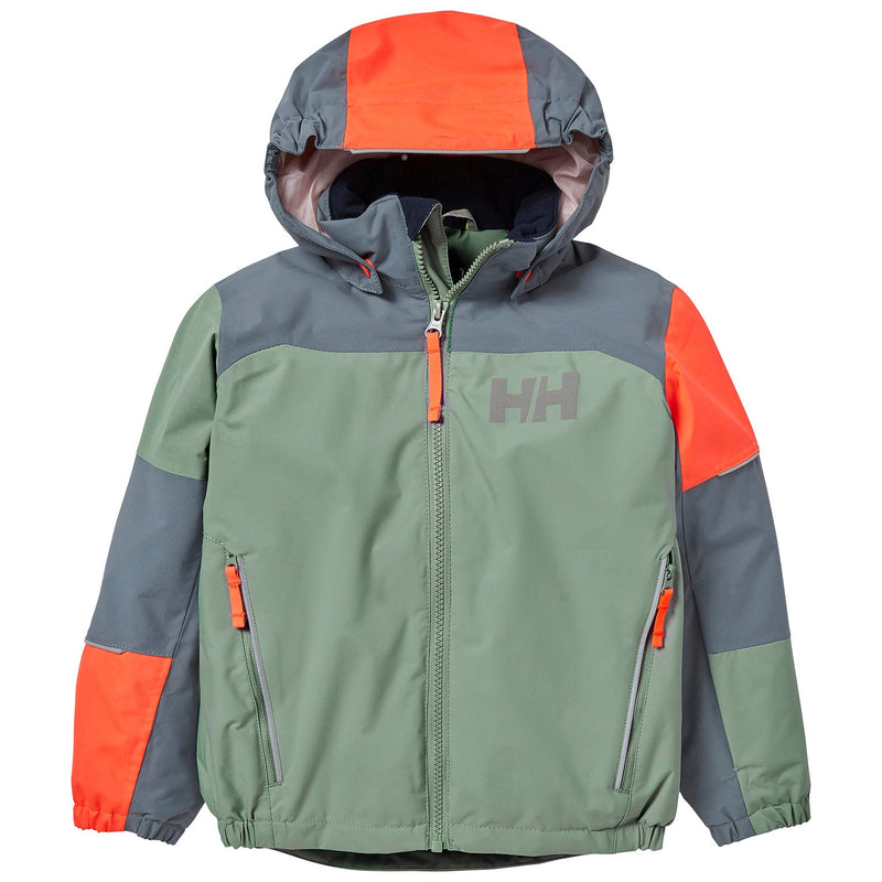Helly Hansen Kids Rider 2 Insulated Jacket - Eucalyptus-Mountain Baby