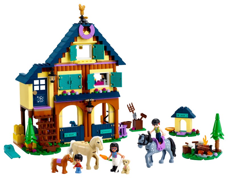 Lego Friends - Forest Horseback Riding Centre 41683-Mountain Baby
