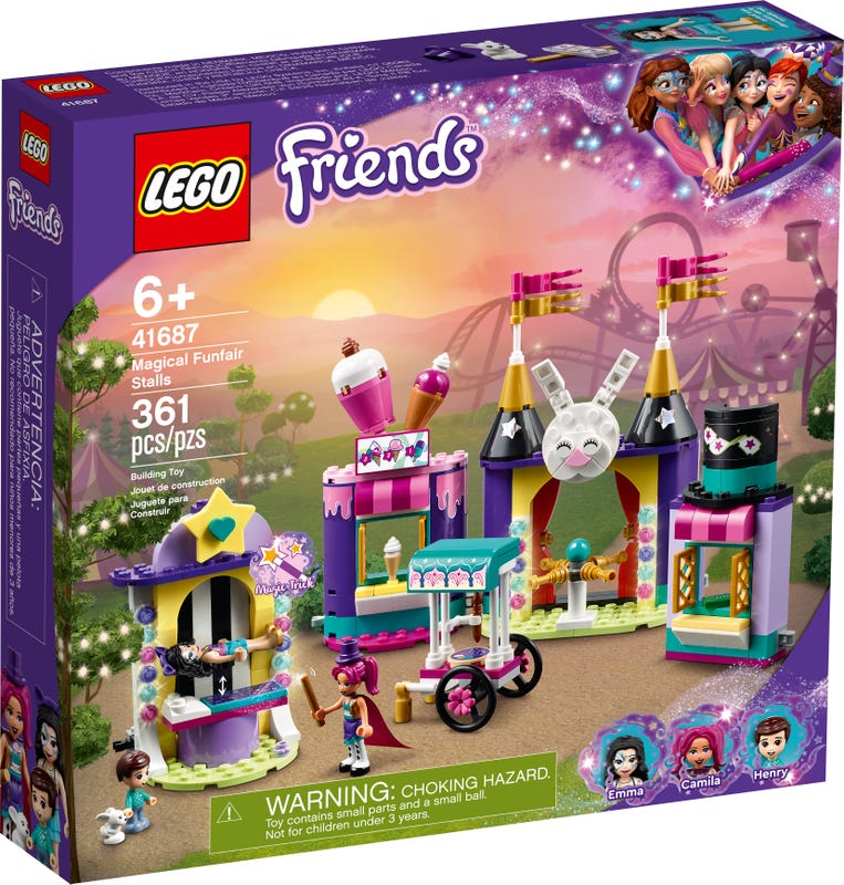 Lego Friends - Magical Funfair Stalls 41687-Mountain Baby