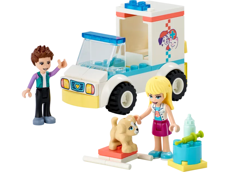 Lego Friends - Pet Clinic Ambulance 41694-Mountain Baby