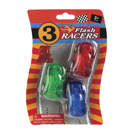 Toysmith Flash Racers Pullback Cars-Mountain Baby
