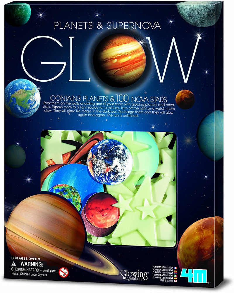 4M Glow in the Dark Planets and Supernova - 100pcs-Mountain Baby
