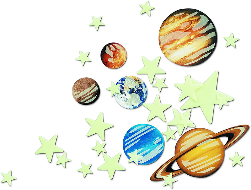 4M Glow in the Dark Planets and Supernova - 100pcs-Mountain Baby