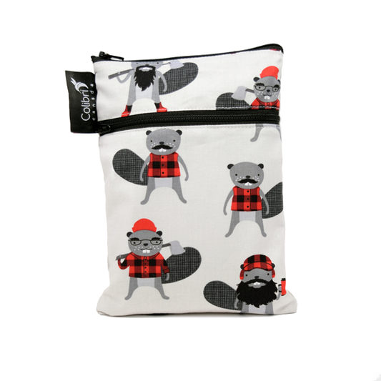 Colibri Double Duty Wet Bag - Beavers-Mountain Baby