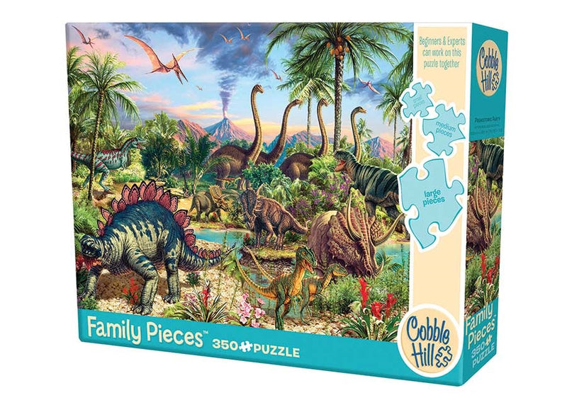 Cobble Hill Puzzle - 350pc Family - Prehistoric Party-Mountain Baby
