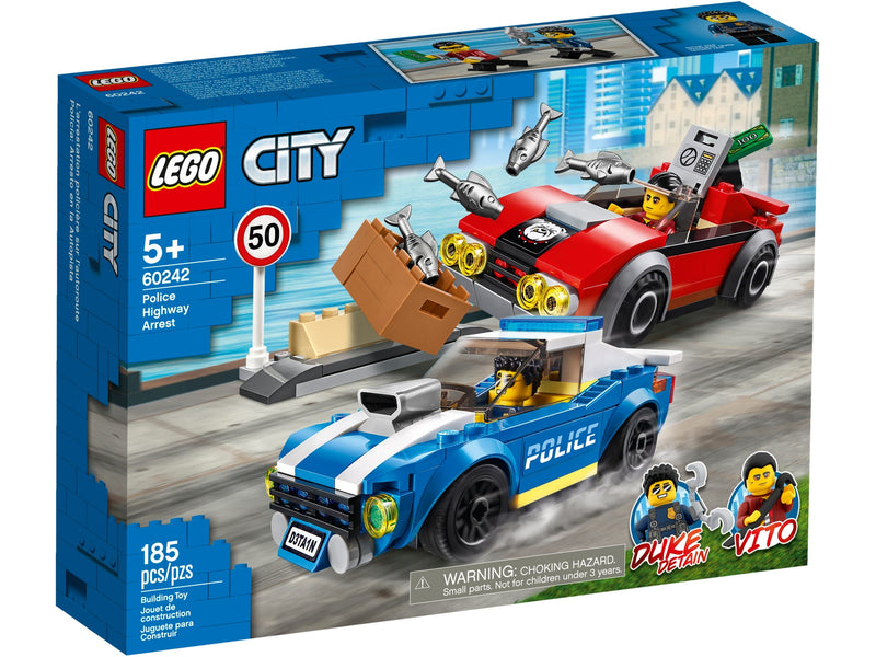 Lego City - Police Highway Arrest 60242-Mountain Baby