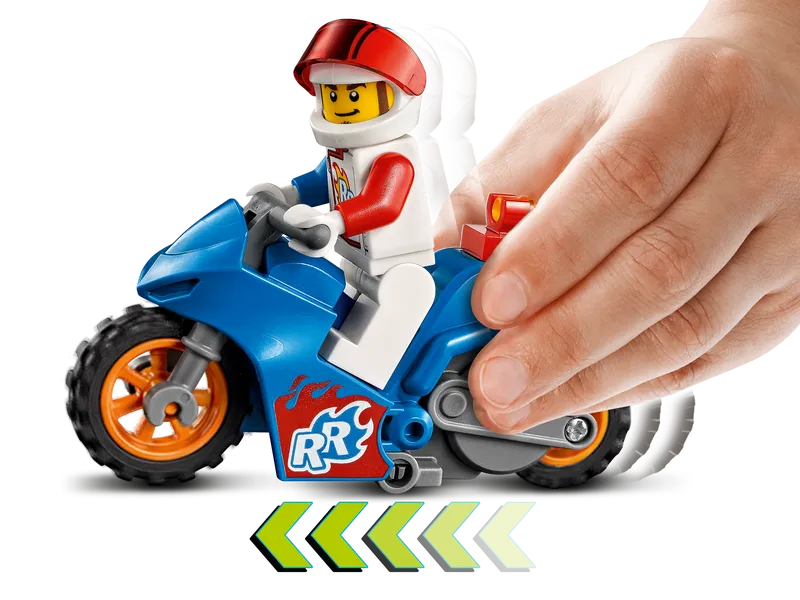 Lego City - Stuntz Rocket Bike 60298-Mountain Baby