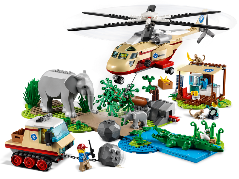 Lego City - Wildlife Rescue Operation 60302-Mountain Baby
